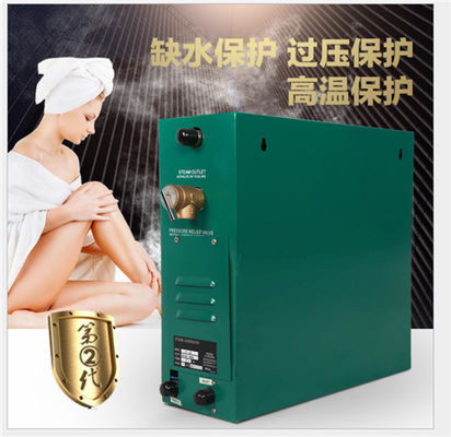 4.5-18KW বাষ্প Sauna সরঞ্জাম / বাইরের কন্ট্রোলার সঙ্গে ভেজা বাষ্প জেনারেটর
